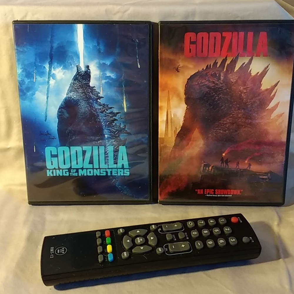 Godzilla 1 & 2 Movies DVD 📀